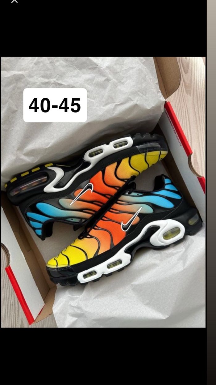 TN bleu orange jaune