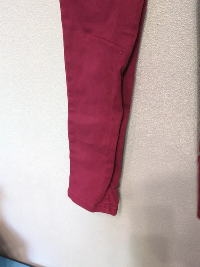 Pantalon velours côtelé fille 9 ans - photo numéro 2