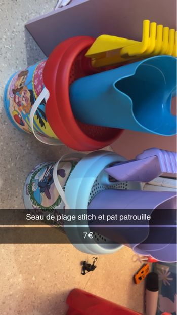 Seau de plage