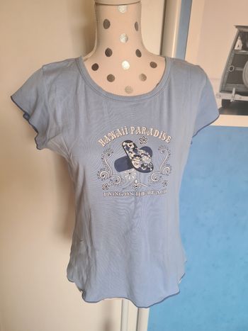 T-shirt bleu / Taille 46