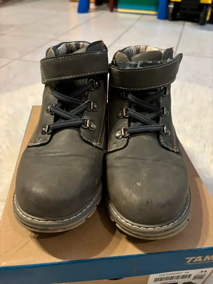 Boots grises - photo numéro 3