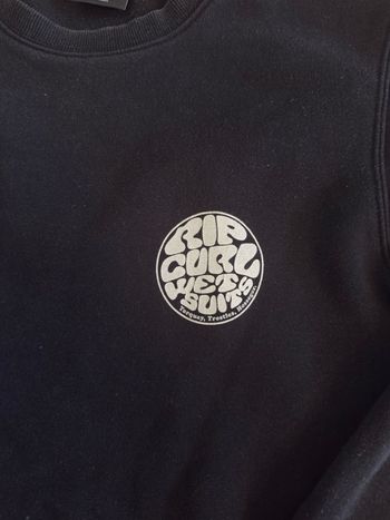 Sweat pull Rip curl noir taille M 