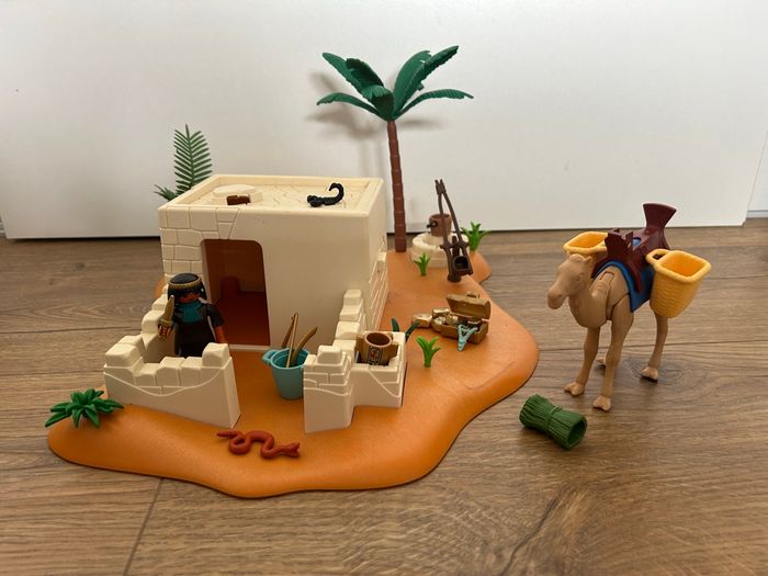 Lot Playmobil Égypte : bateau + pilleurs Égyptien - photo numéro 3