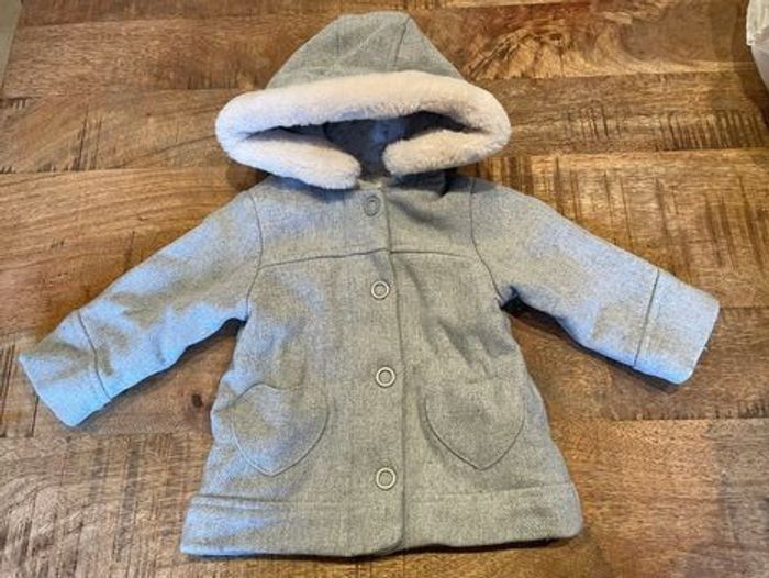 Manteau d’hiver 12 mois (74 cm) – Vertbaudet – très bon état