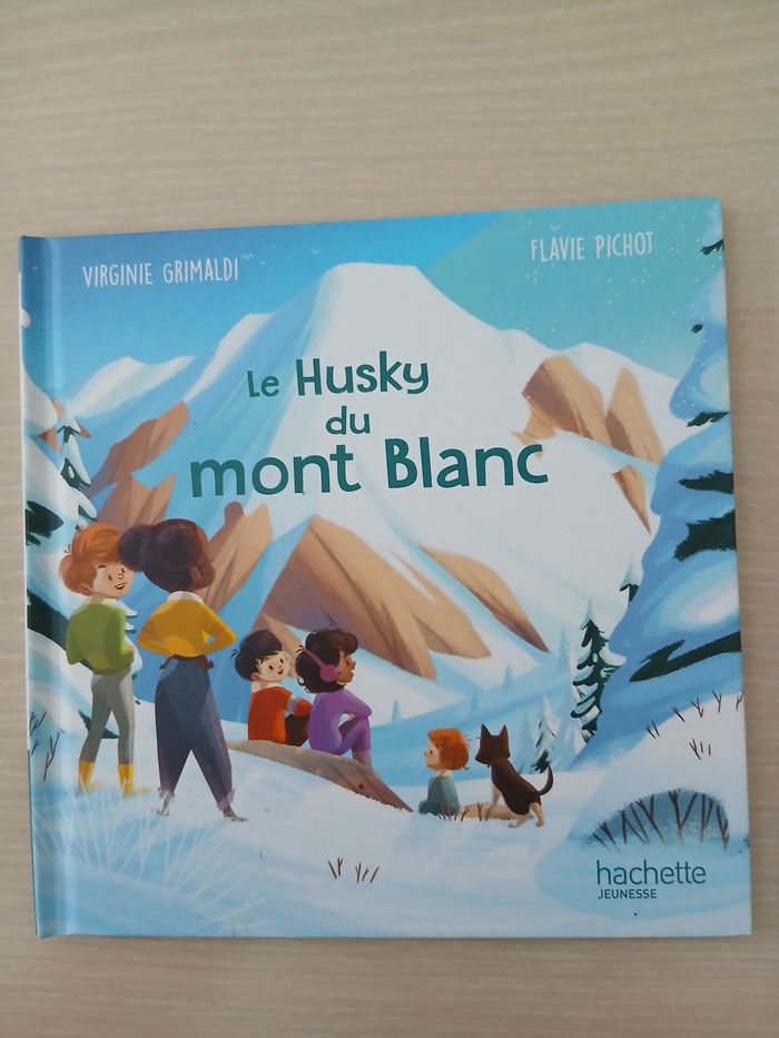 Livre d histoire pour enfant le husku du mont blanc - photo numéro 2