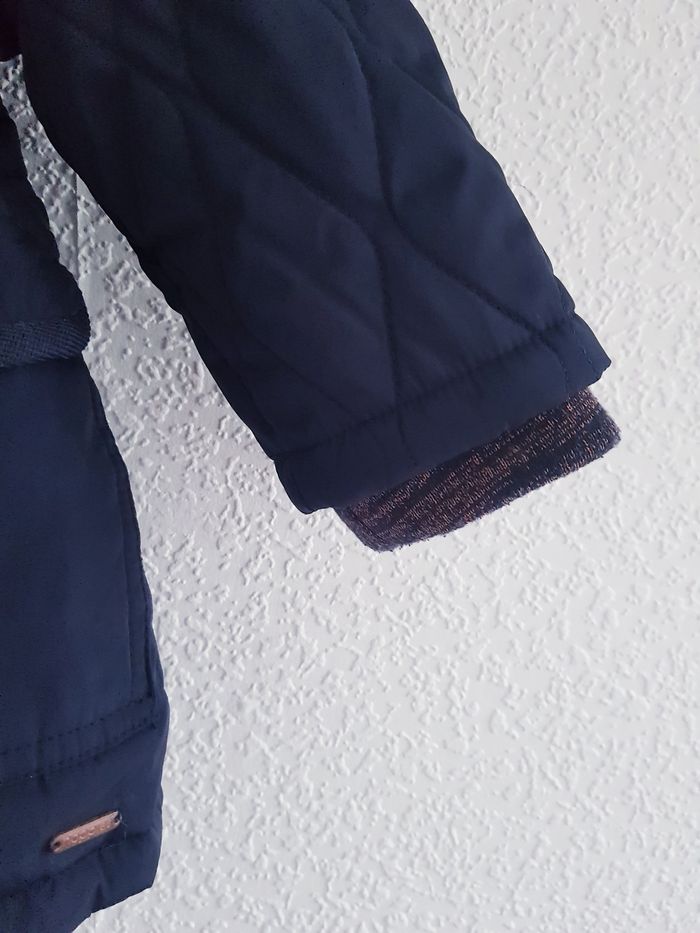 Noppies Kids - Manteau / parka avec capuche - Bleu marine (18 mois) - photo numéro 5