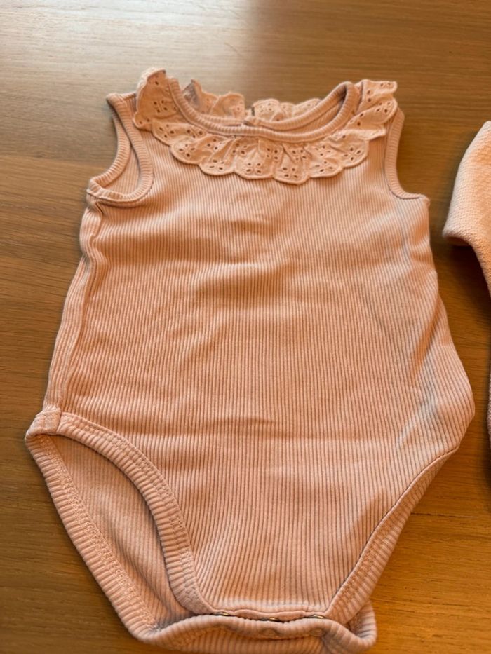 Ensemble fille rose 6 mois - photo numéro 3