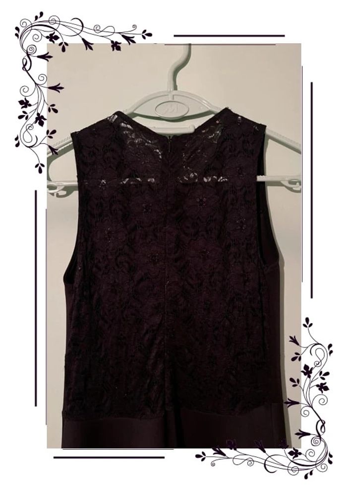 🌸 Robe noire de fête avec dentelle au dos 🥂 - photo numéro 6