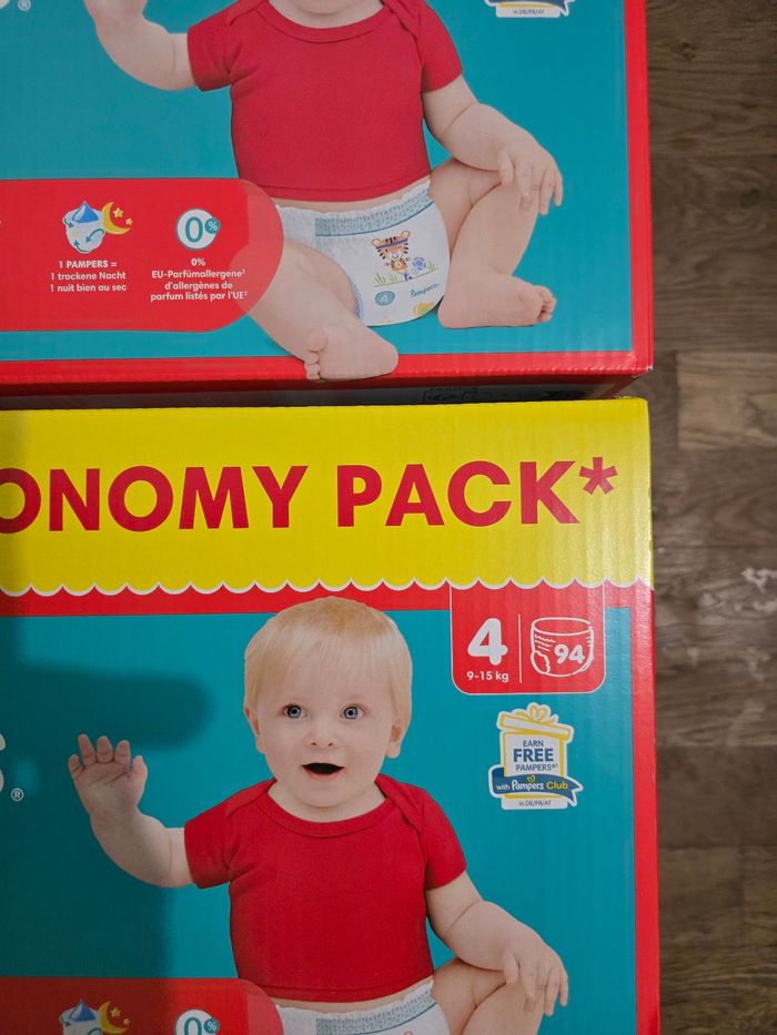 🍼 Pampers Baby Dry Pants  2 x 94 couches – Taille 4 (9–15 kg) - photo numéro 2