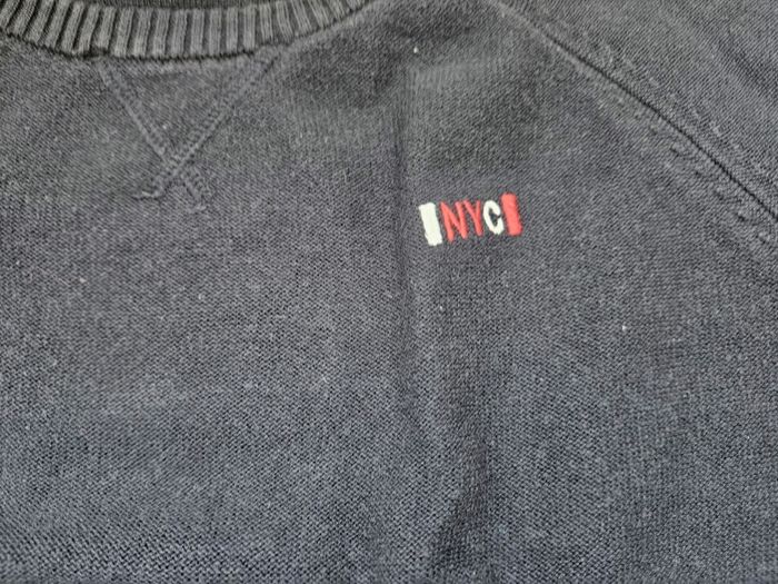 Pull col rond bleu marine Tape à l'oeil 6 ans - photo numéro 2