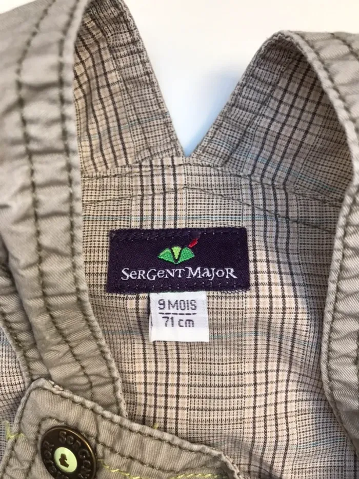 Lot salopette, polo et chaussettes demi saison 9 mois - photo numéro 5