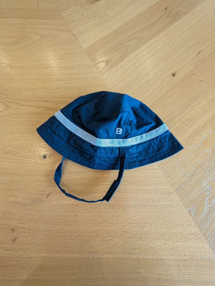 Bob réversible marine Okaïdi - Taille : 43