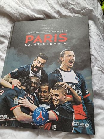 Paris Saint Germain le livre officiel de la saison 2013 2014