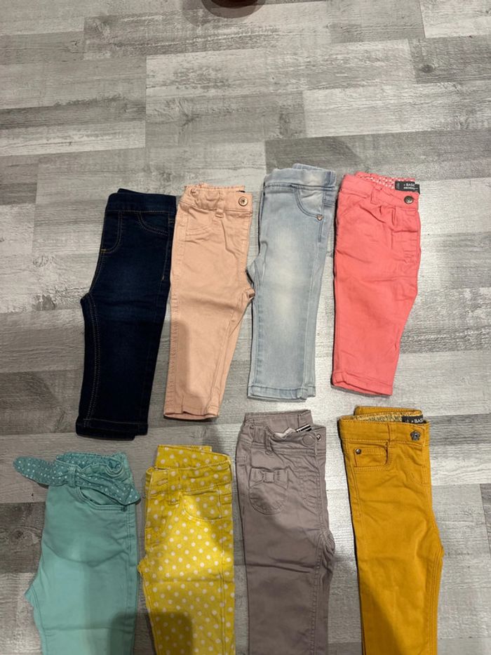 Lot de 8 pantalons - photo numéro 2