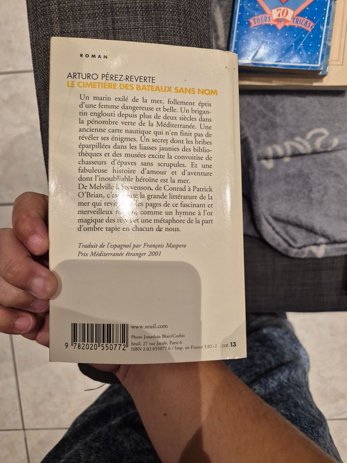 Livre "le cimetière des bateaux sans nom " - photo numéro 3