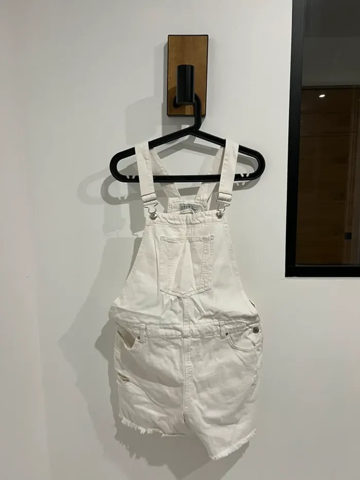 Salopette blanche