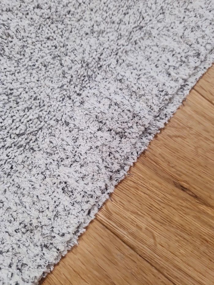 Pull maille chenille gris - photo numéro 2