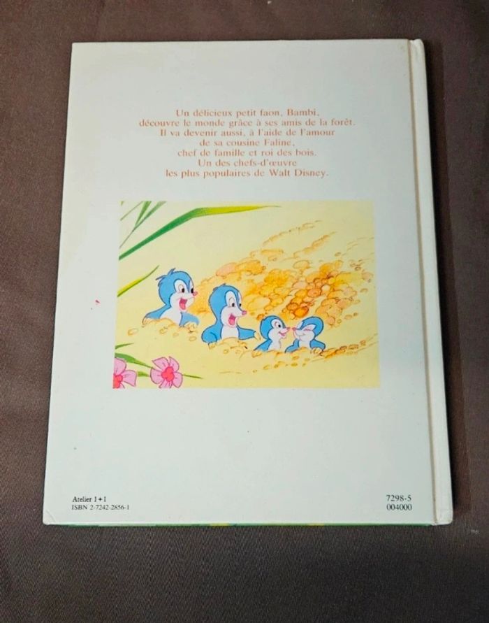 Livre bambi - photo numéro 2