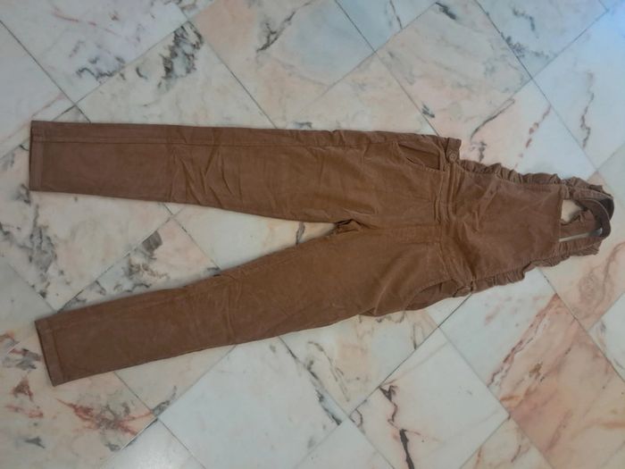 Emile et Ida salopette velour marron T.38 en tbe - photo numéro 16
