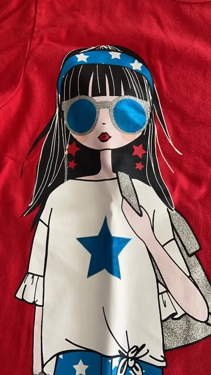 Tee-shirts taille 8ans - photo numéro 2