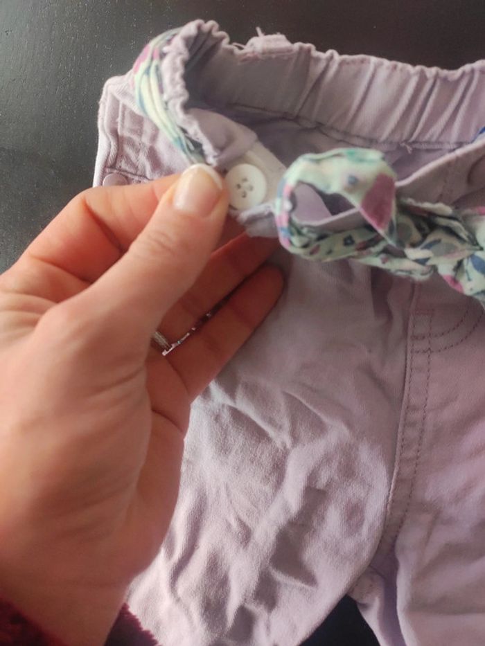 Pantalon mauve pale - photo numéro 4