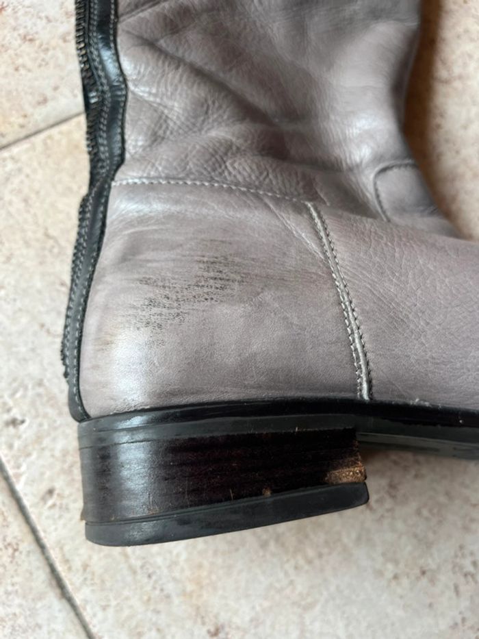 Botte en cuir Pierre Cardin 38 - photo numéro 9