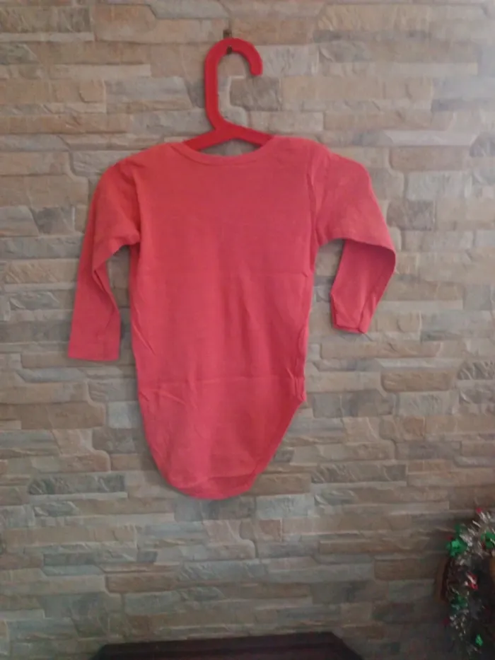 Body rouge clair Tissaia 18M. - photo numéro 3