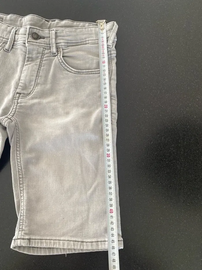 Short en jean gris Taille 12 ans Teddy Smith - photo numéro 6