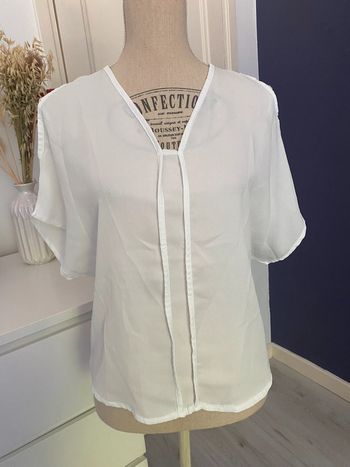 T shirt blanc S