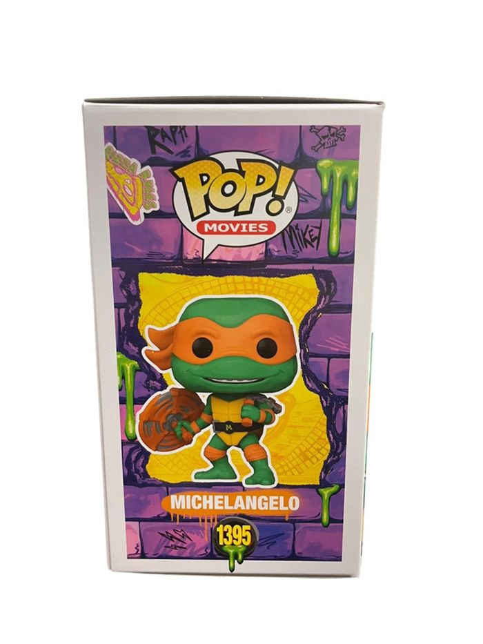 Figurine Funko Pop Teenage Mutant Ninja Turtles Mutant Mayhem Michelangelo 1395 neuf - photo numéro 3