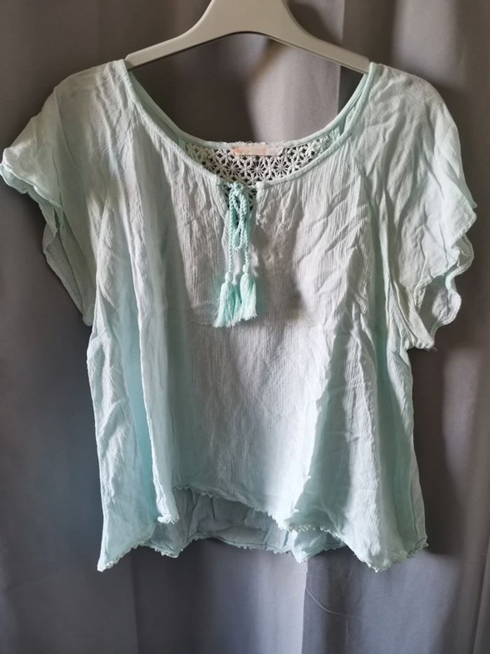 Haut couleur menthe