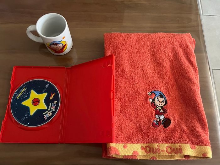 Lot de 3 articles Oui-Oui