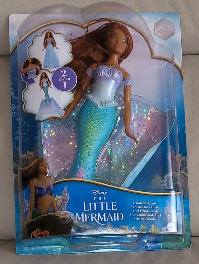 Poupée ariel transformable disney - photo numéro 2