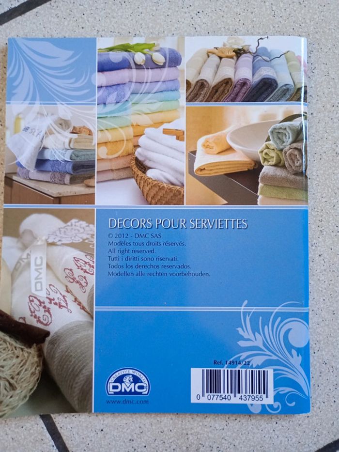 Décors pour serviettes en point de croix - photo numéro 2