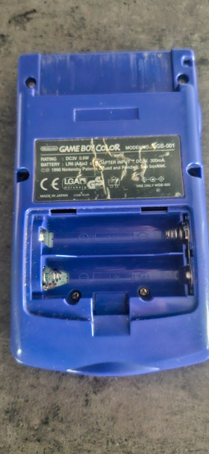 Console Gameboy Color - photo numéro 4