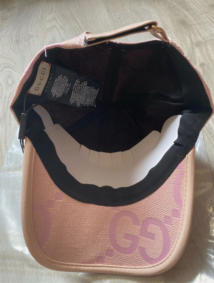 Casquette gucci rose - photo numéro 6