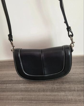 Sac à main noir zara