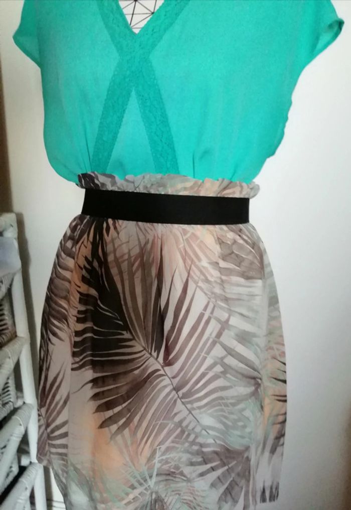 Blouse / haut vert d'eau - photo numéro 11