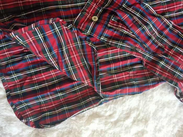 Chemise à carreaux  tartan Isabel Marant t.36 - photo numéro 6