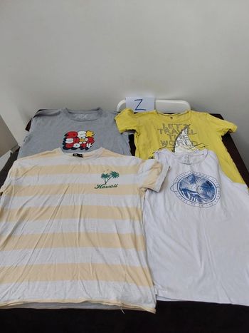 Lot t.shirts manches courtes