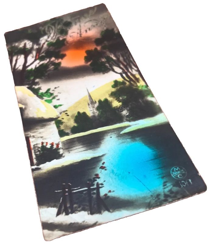 Mignonette Bonne Année Paysage Editeur MC Paris 100 - photo numéro 6