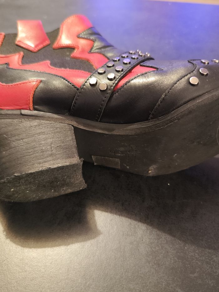 Bottines cuirs originales - photo numéro 6