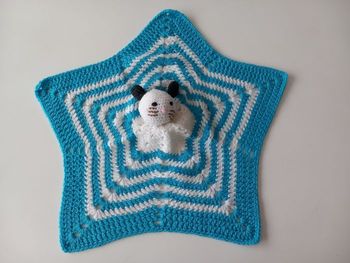 Doudou plat fait main