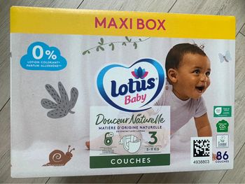 Couche lotus baby