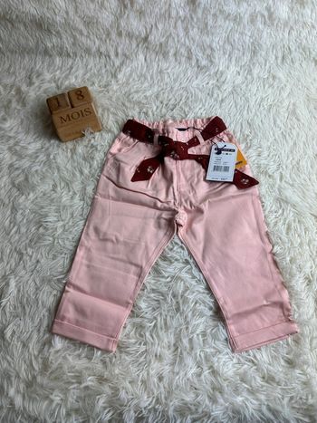Pantalon rose sergent major taille 18 mois
