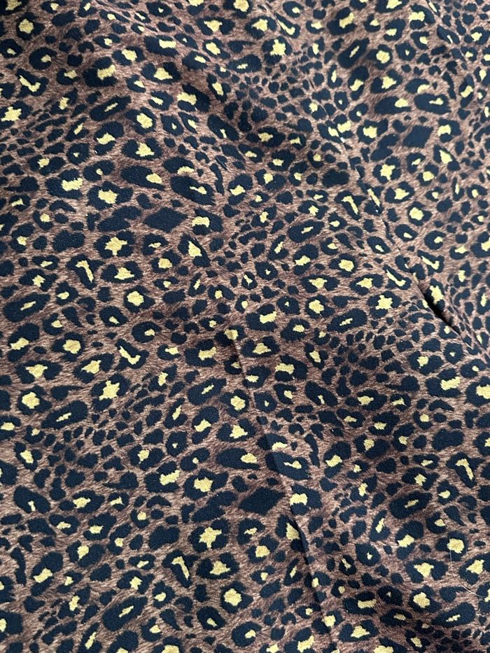 Pantalon léopard 🐆 marron et noir taille L boutique indépendante - photo numéro 4