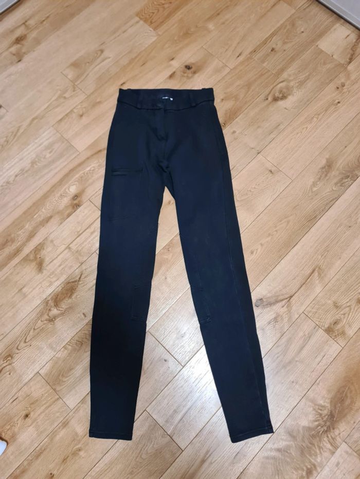 Pantalon d'équitation 14 ans noir