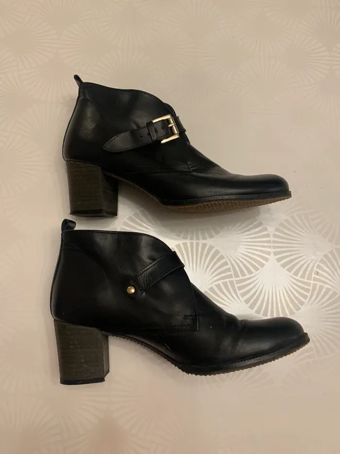Bottines/bottes/bottillons 37 - photo numéro 4