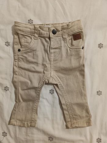 Jeans beige 3 mois