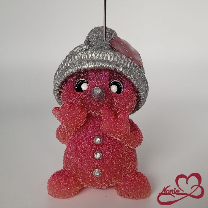 Support photo Pingouin rose et gris !! 🐧 - photo numéro 3